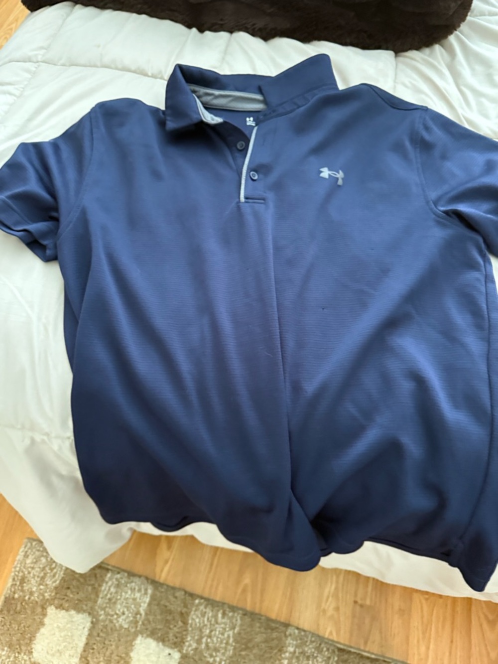 Under Armour Men's Navy Polo Shirt